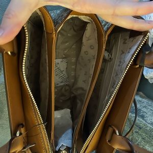 DKNY Brown Logo Crossbody Bag